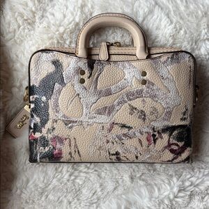 Coach Rogue Slim Brief - Mint x Serf Print Ivory